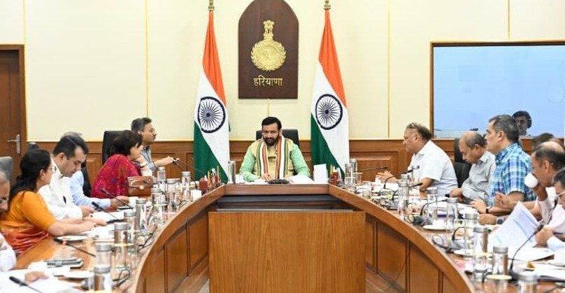 मुख्यमंत्री नायब सिंह सैनी की अध्यक्षता में हरियाणा विजन 2047 समीक्षा बैठक, 5 वर्षीय रोडमैप पर विस्तृत मंथन