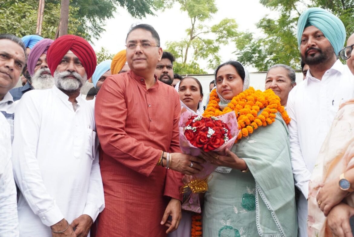 अमन अरोड़ा ने नए पदाधिकारियों को दी बधाई, रछपाल कौर बनीं अध्यक्ष; कुलदीप सिंह बंटी और करमजीत कौर को मिली जिम्मेदारी