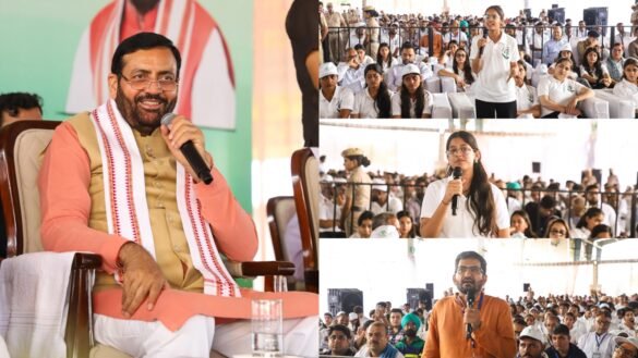 मुख्यमंत्री नायब सिंह सैनी ने पिंजौर में युवाओं से किया संवाद, कहा- युवा शक्ति ही राष्ट्र निर्माण की सबसे बड़ी ताकत