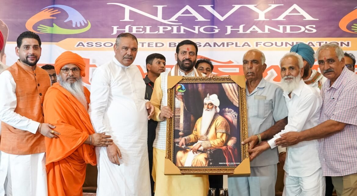 मुख्यमंत्री नायब सिंह सैनी ने फगवाड़ा रक्तदान शिविर में की सहभागिता, एंबुलेंस सेवा का किया शुभारंभ