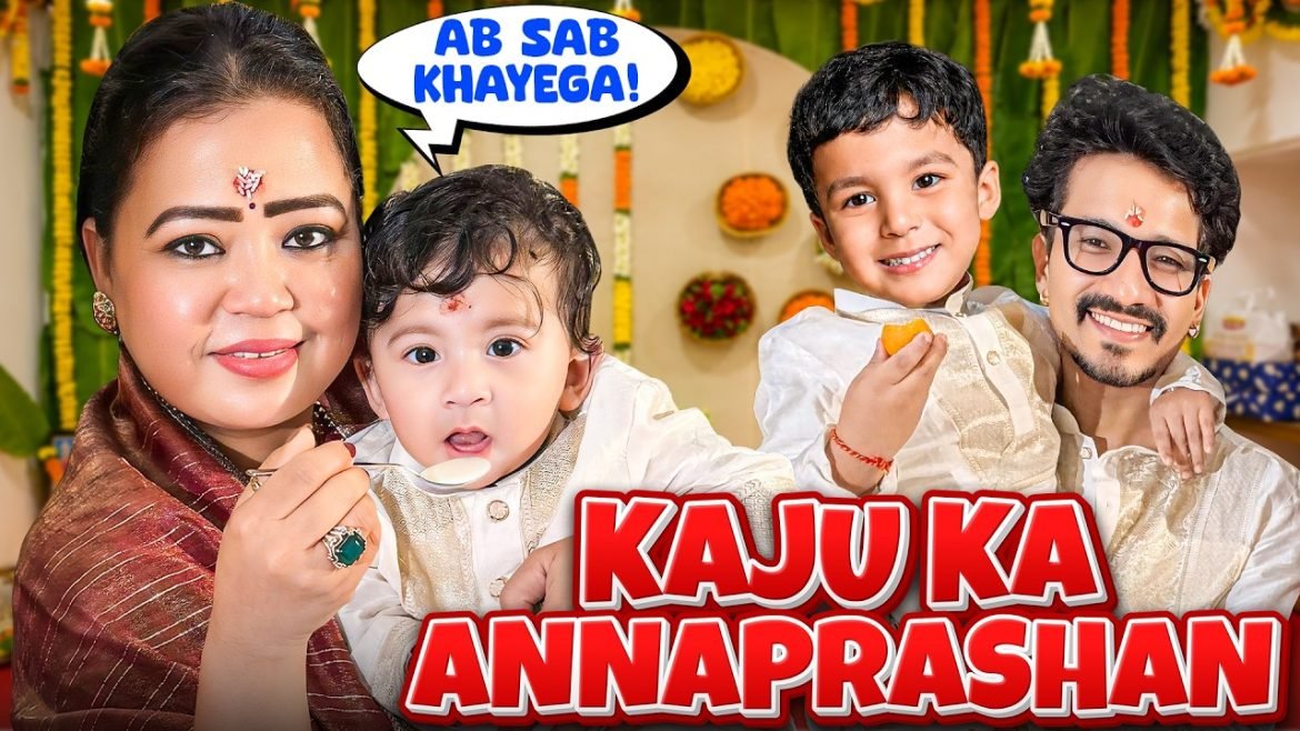 रीति-रिवाजों के साथ भारती सिंह के बेटे काजू का अन्नप्राशन, व्लॉग में दिखी खास झलकियां