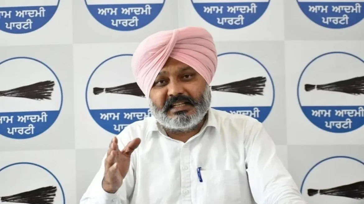 हरपाल सिंह चीमा ने गिनाईं मान सरकार की उपलब्धियां, बोले- जनता विकास कार्यों से संतुष्ट