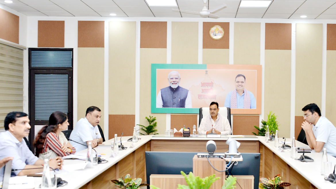 मुख्यमंत्री भजनलाल शर्मा ने राजस्थान फाउंडेशन के अहमदाबाद, दिल्ली, दोहा, पुणे, सूरत, म्यूनिख, कुवैत एवं मस्कट चैप्टर्स के प्रतिनिधियों के साथ संवाद किया।