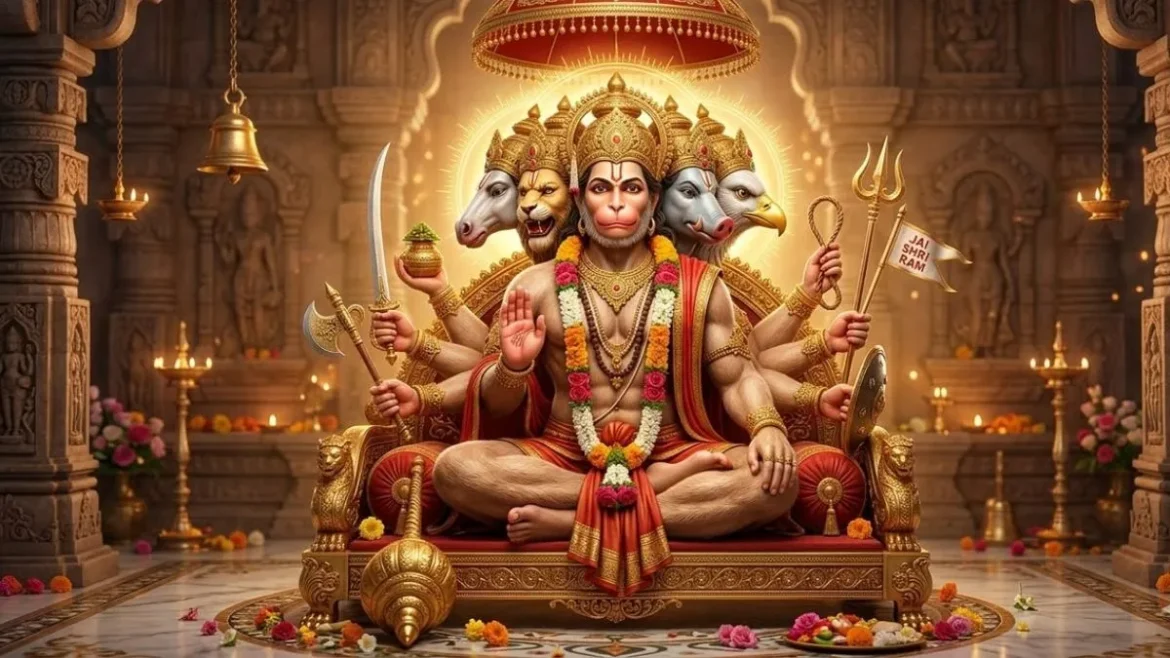 पंचमुखी हनुमान के पांच मुखों का रहस्य, जानें हर रूप का महत्व और तस्वीर लगाने की सही दिशा