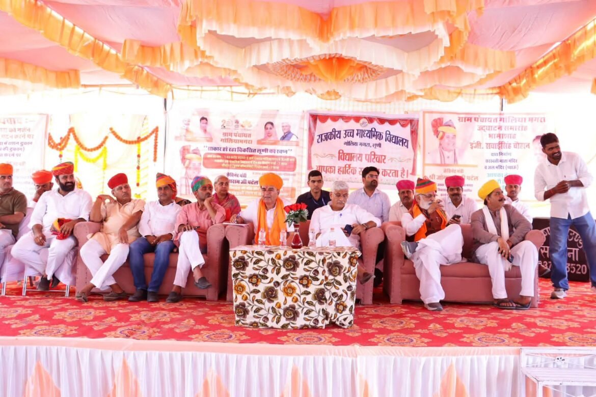 विकसित भारत के निर्माण में युवाशक्ति की भागीदारी सबसे महत्वपूर्ण –श्री शेखावत