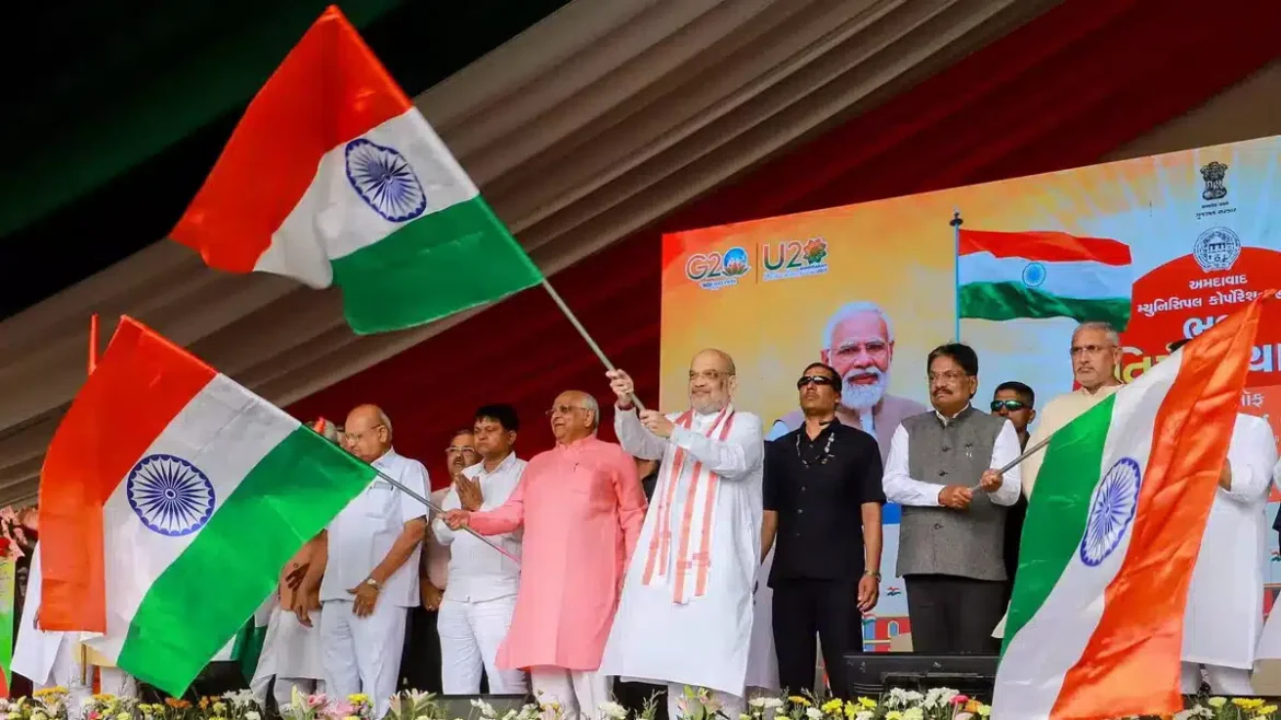 अमित शाह ने की हर घर तिरंगा 2026 अभियान में शामिल होने की अपील, तिरंगा यात्राओं में भाग लेने का आह्वान