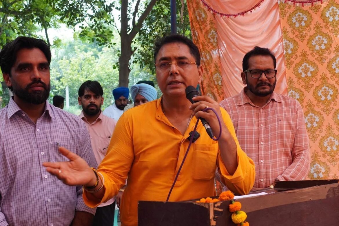 चीमा में ₹3 करोड़ से बनेगा नया मार्केट कमेटी कार्यालय, अमन अरोड़ा ने रखा नींव पत्थर