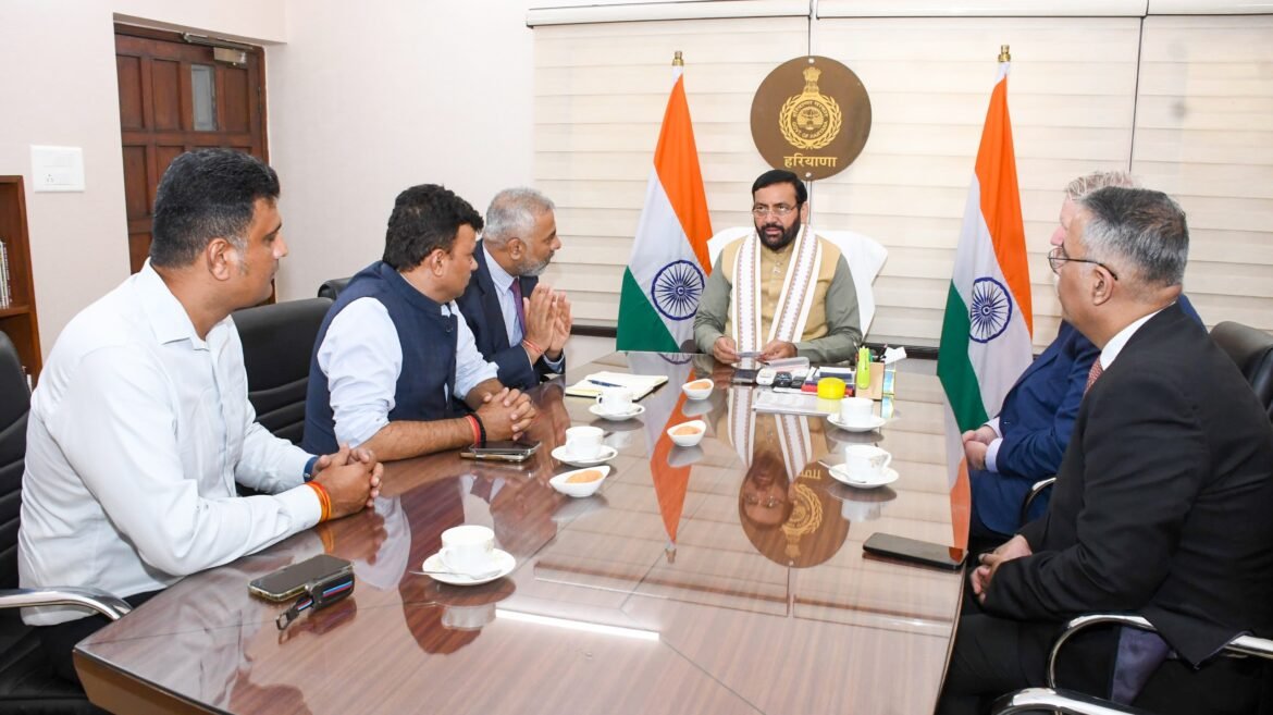 मुख्यमंत्री नायब सिंह सैनी ने GEDU Global Education के ग्रुप CEO से की मुलाकात, हरियाणा में वैश्विक शिक्षा सहयोग को मिलेगा बढ़ावा