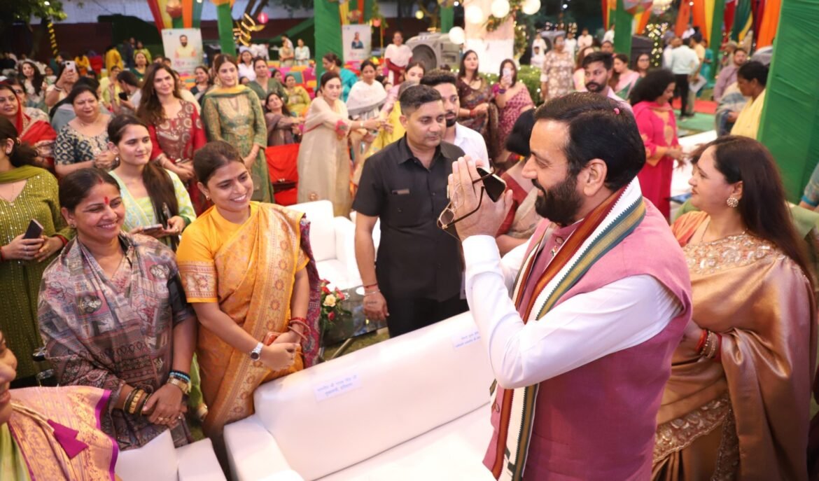 मुख्यमंत्री नायब सिंह सैनी ने तीज उत्सव पर बहन-बेटियों को भेंट की कोथली, महिला सशक्तिकरण पर दिया जोर