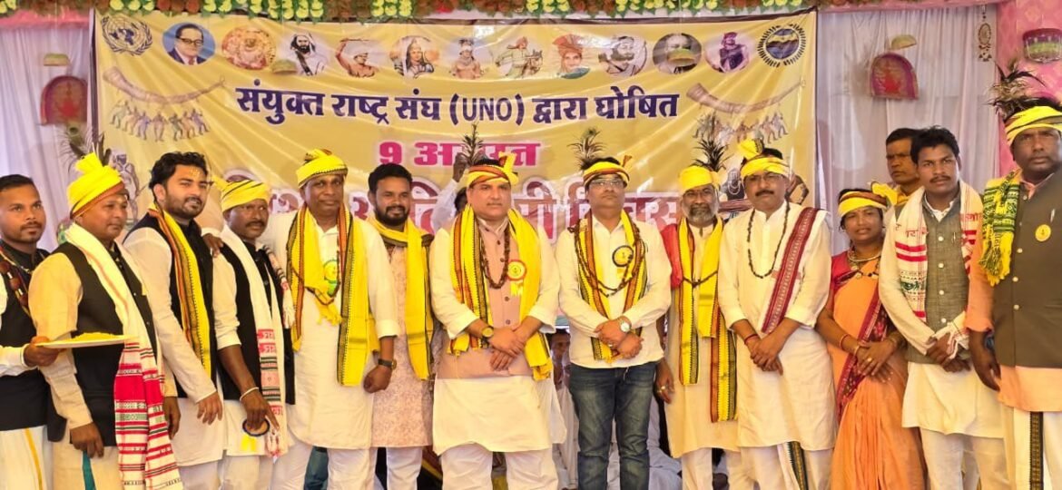 विश्व आदिवासी दिवस पर संजय सिंह का BJP सरकार पर हमला, आदिवासी जमीन और PESA कानून को लेकर उठाए सवाल