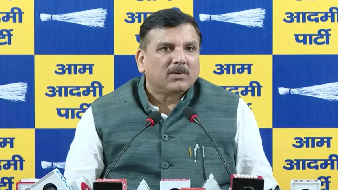 सदन के आखिरी दिन गृह मंत्री के सामने आने पर संजय सिंह ने उठाए सवाल, मांगा जवाब