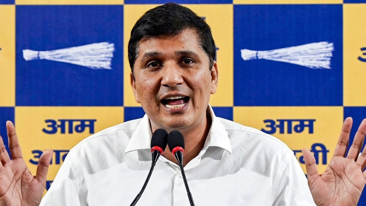 सौरभ भारद्वाज का भाजपा पर निशाना, ताहिर हुसैन मामले को लेकर उठाए सवाल