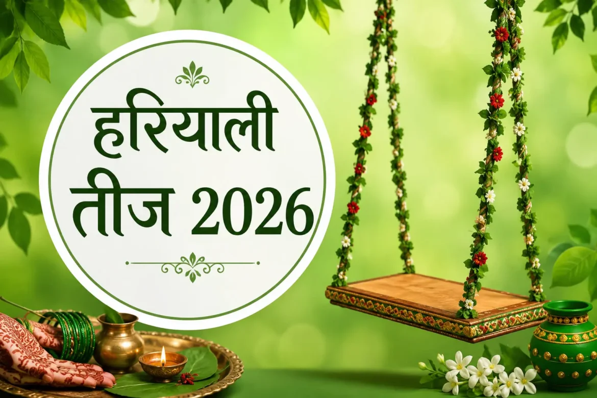 हरियाली तीज 2026 पर बन रहा दुर्लभ संयोग, जानें तारीख, पूजा विधि और शुभ योग