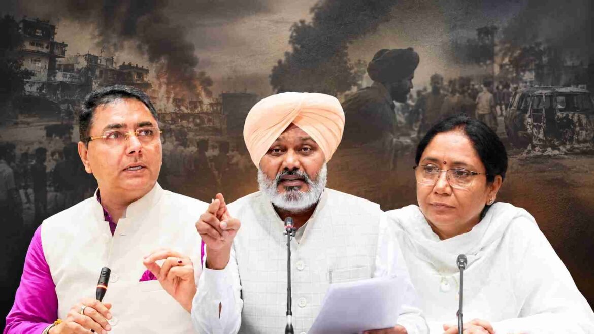 आप: कांग्रेस लाशों पर राजनीति करना बंद करे, पंजाब 1984 में अपना रोल नहीं भूला