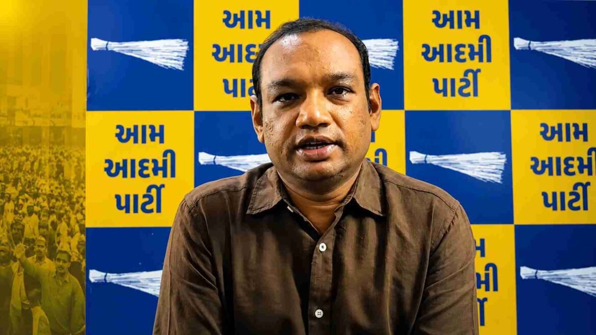 मनोज सौरठिया: भाजपा का 'न खाता हूं, न खाने देता हूं' का दावा खोखला, गुजरात में भ्रष्टाचार चरमसीमा पर