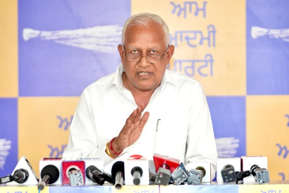 बरिंदर कुमार गोयल: आप सरकार ने पंजाब में अब तक नशे के ख़िलाफ़ सबसे सख़्त कार्रवाई की है, जिसके नतीजे ज़मीनी स्तर पर दिख रहे हैं